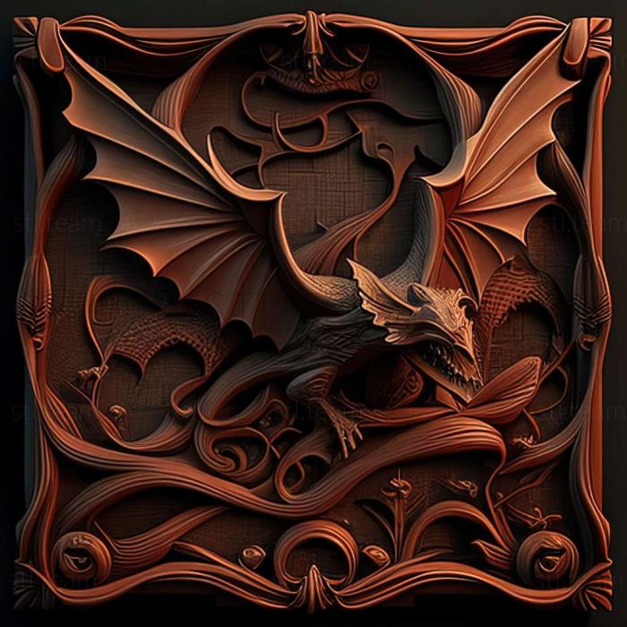 3D модель Гра Дракула 4 Тінь Дракона (STL)